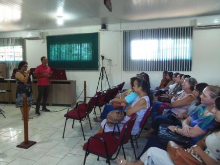 Encontro com servidores da EMEI Norberto Fagundes marca o início do ano letivo da escola