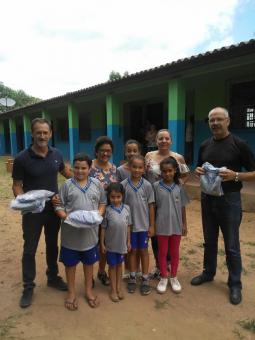 Entrega de Uniformes nas escolas