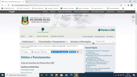 Secretaria de Fazenda disponibiliza o nome dos inscritos em Dívida Ativa (ICMS/IPVA) 