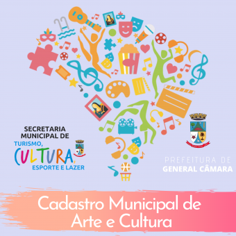 Ativação do Cadastro Municipal de Cultura e Arte