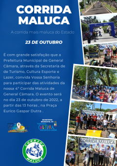 A Corrida Mais Maluca do Estado já tem Data A Corrida Mais Maluca do Estado já tem Data